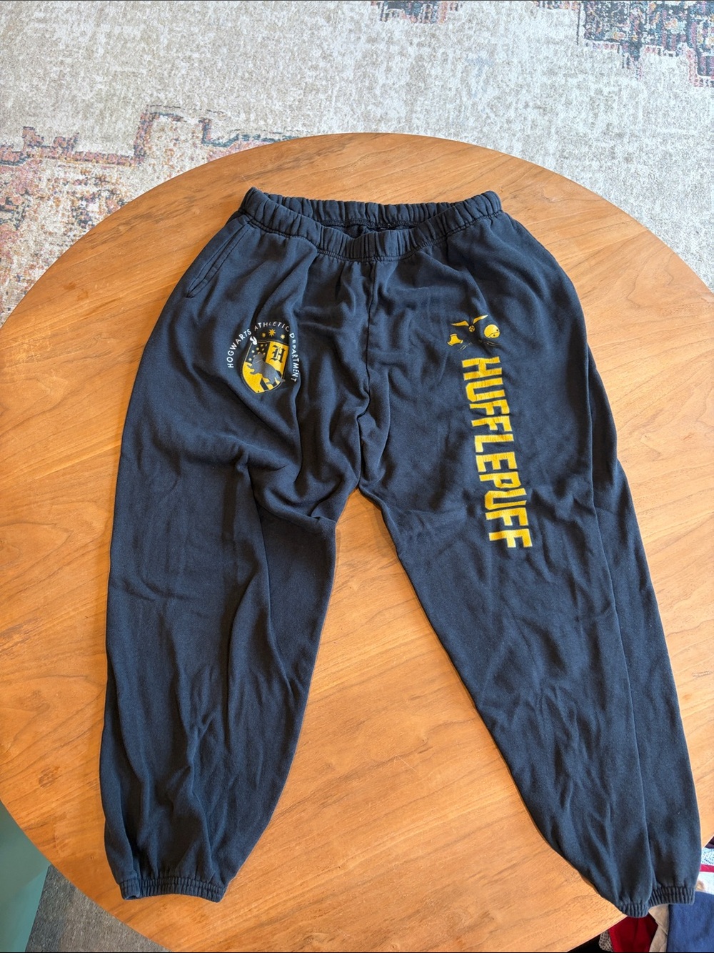 Hufflepuff Black & Yellow Sweatpants